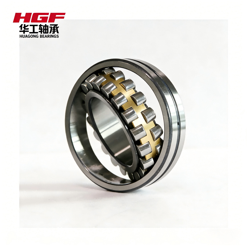 Brass cage spherical roller bearing